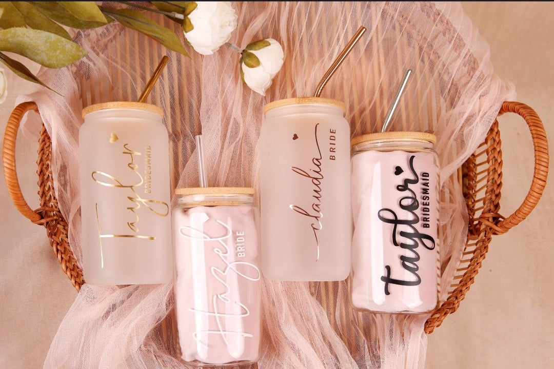 Vaso con diseño dtf