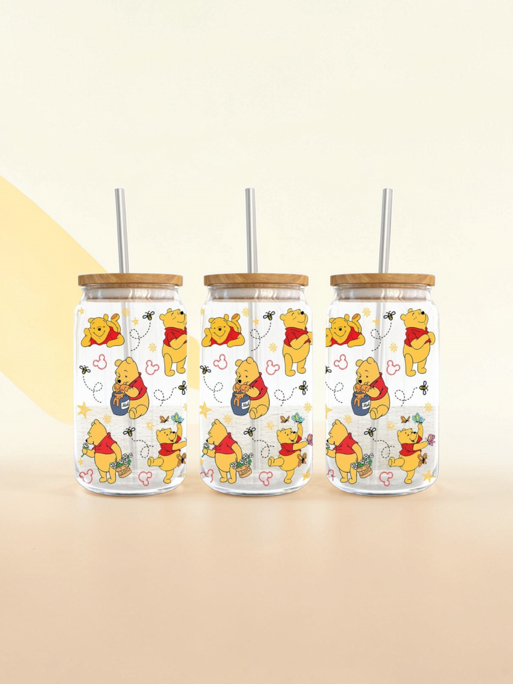 Vaso con diseño dtf